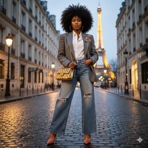 VINTAGE MEN’S SAKS 5TH AVENUE SIGNATURE COLLECTION STATEMENT BLAZER